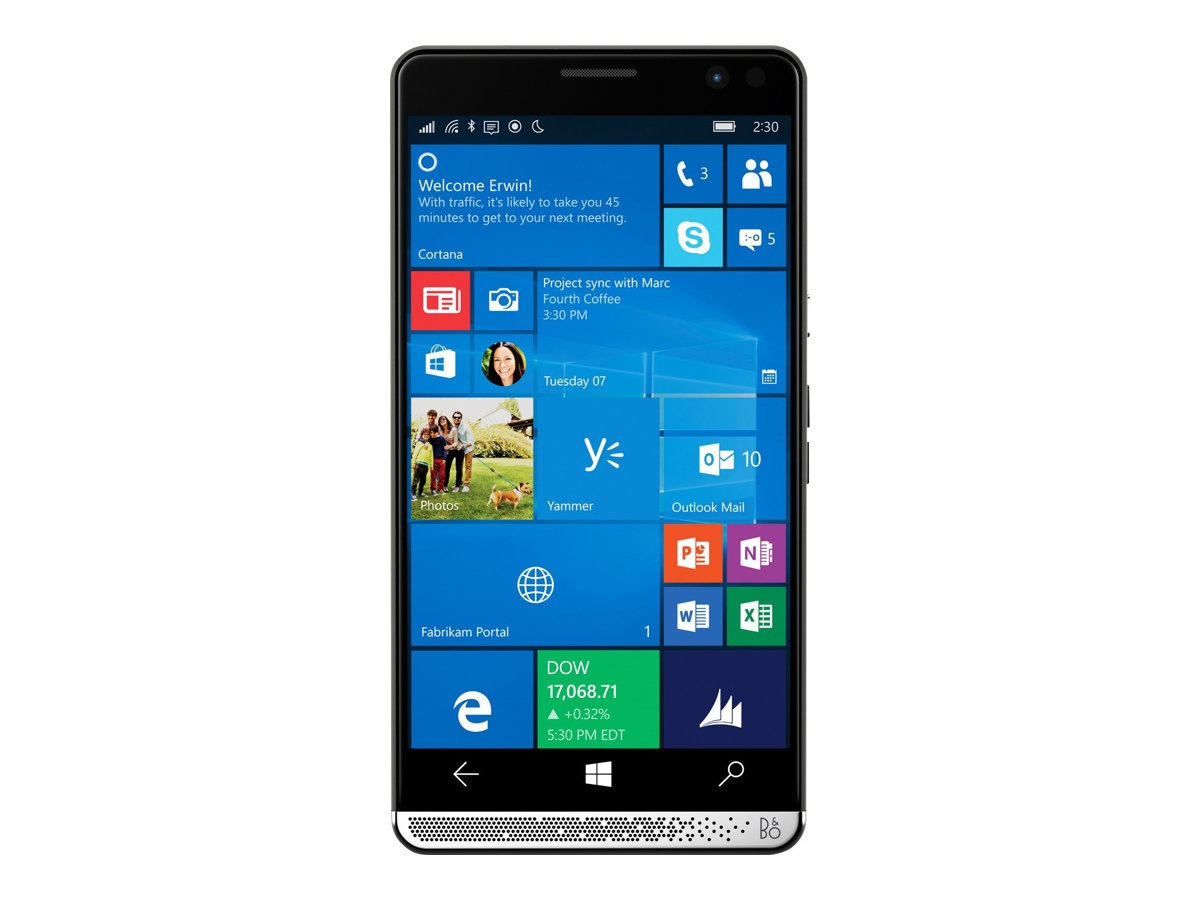 HP Elite x3 HP Graphite - 4G HSPA+, LTE Advanced - 64 GB - GSM - smartphone - 3-in-1