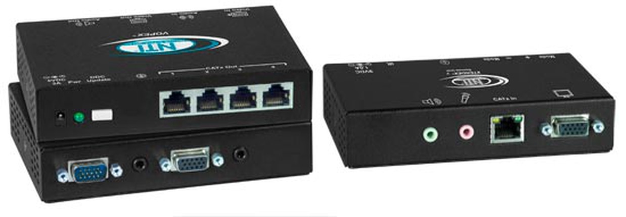 NTI VOPEX VOPEX-C5VA-8C1000 Local Unit - video/audio extender