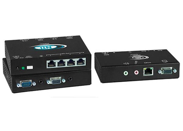 NTI VOPEX VOPEX-C5VA-8C1000 Local Unit - video/audio extender