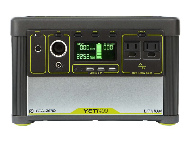Goal Zero Yeti 400 Lithium Portable Power Station power bank - NMC