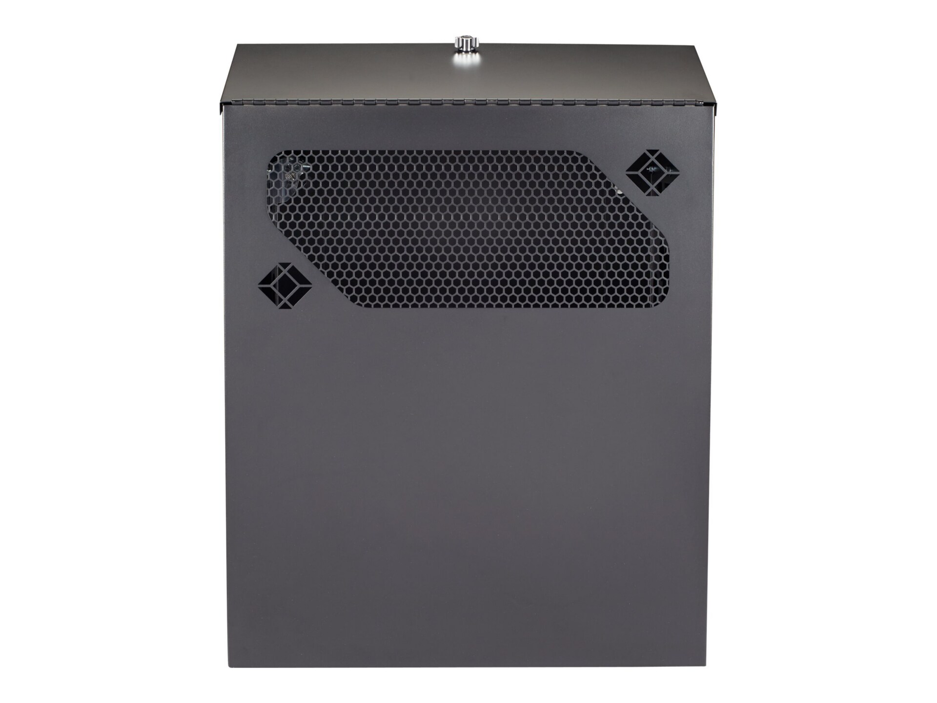 Black Box Low-Profile Vertical Wallmount Cabinet - rack - 6U