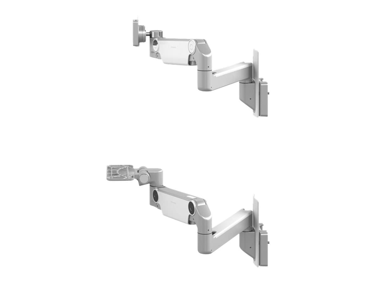 Capsa Healthcare V6 Wall Workstation mounting component - for LCD display / keyboard - aluminum