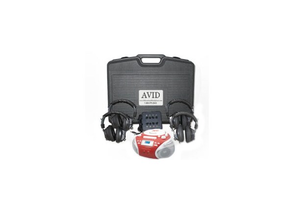 Avid AE-808 Listening Center with Jack Box