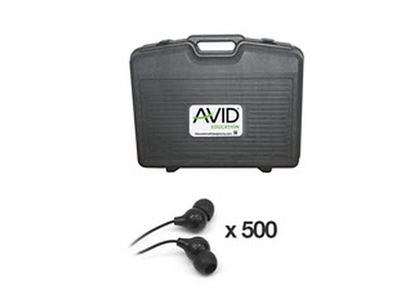Avid AE-215 Earphone 500 Classroom Pack