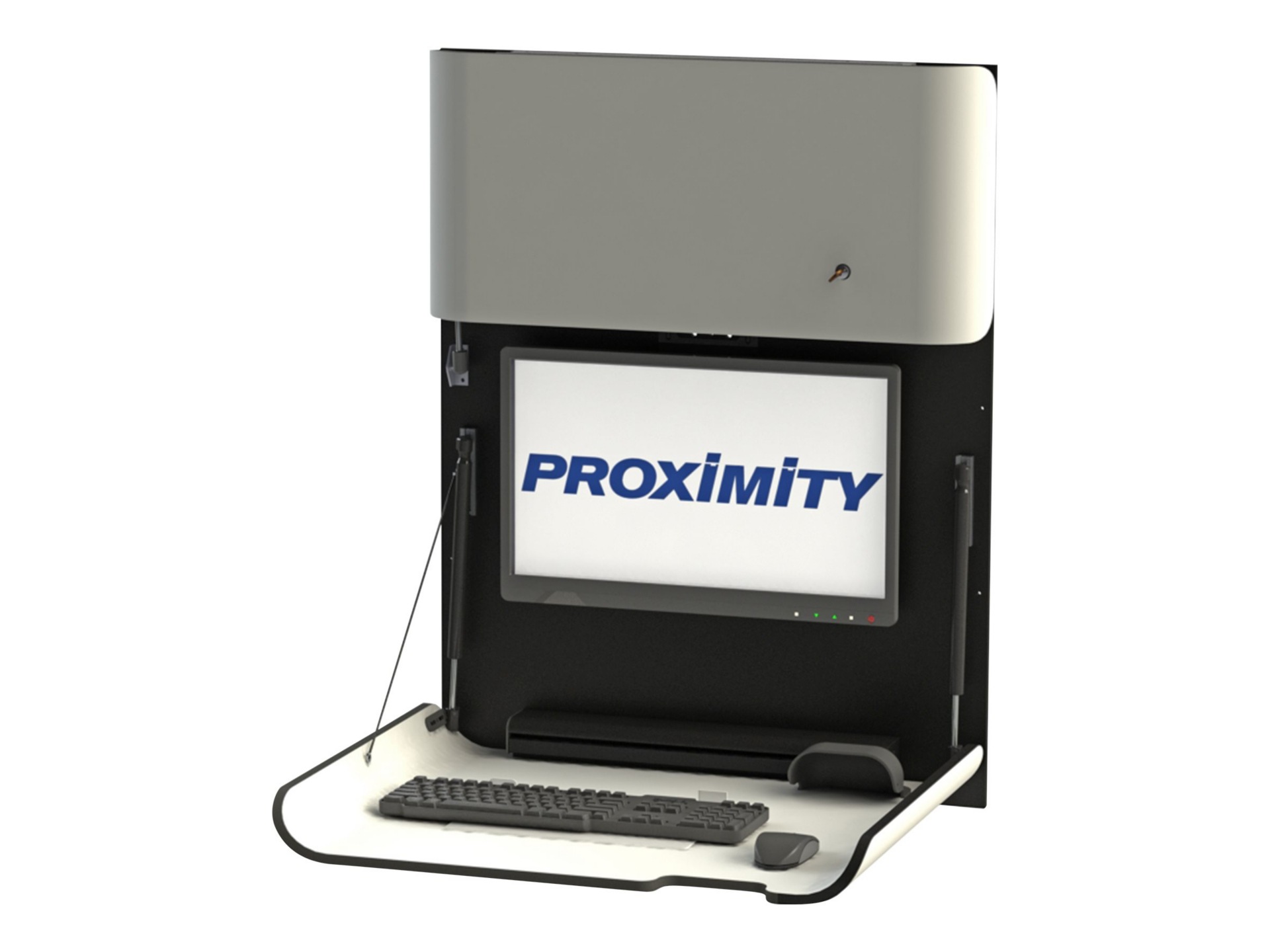 Proximity Classic CXT-28 SLIM - wall-mounted workstation