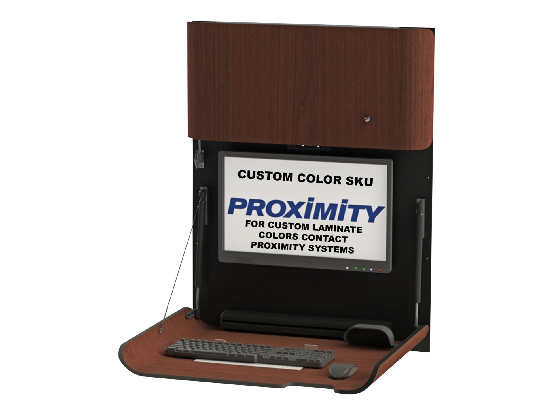 Proximity Classic CXT-28 SLIM - wall-mounted workstation