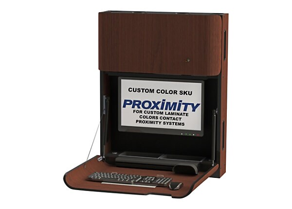 Proximity Classic CXT-28-9-T-SD - wall-mounted workstation