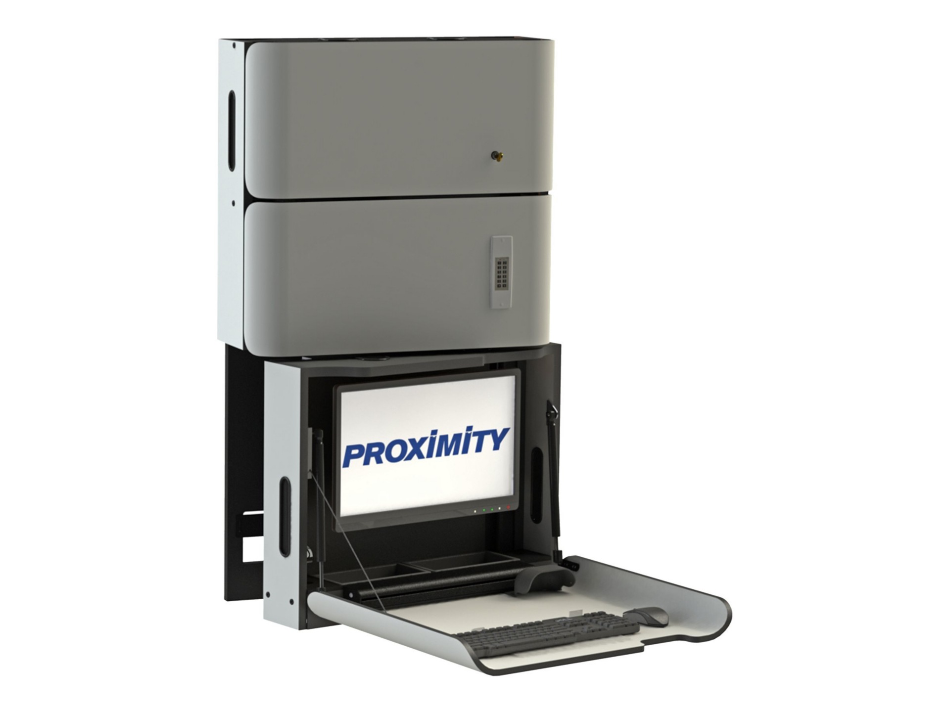 Proximity Classic CXT-28-MED-RIGHT SVL-T - wall-mounted workstation