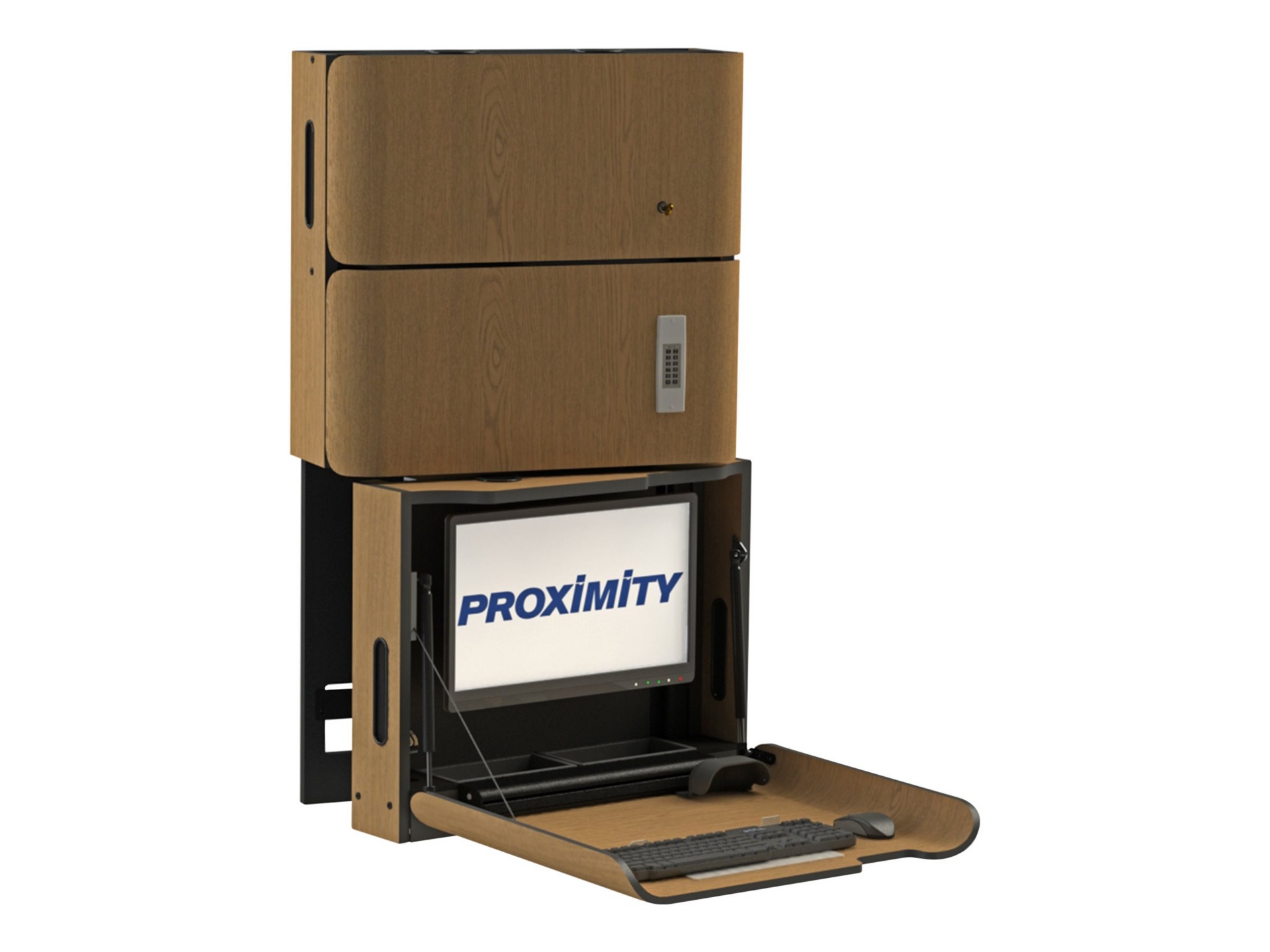 Proximity Classic CXT-28-MED-RSVL-T - wall-mounted workstation