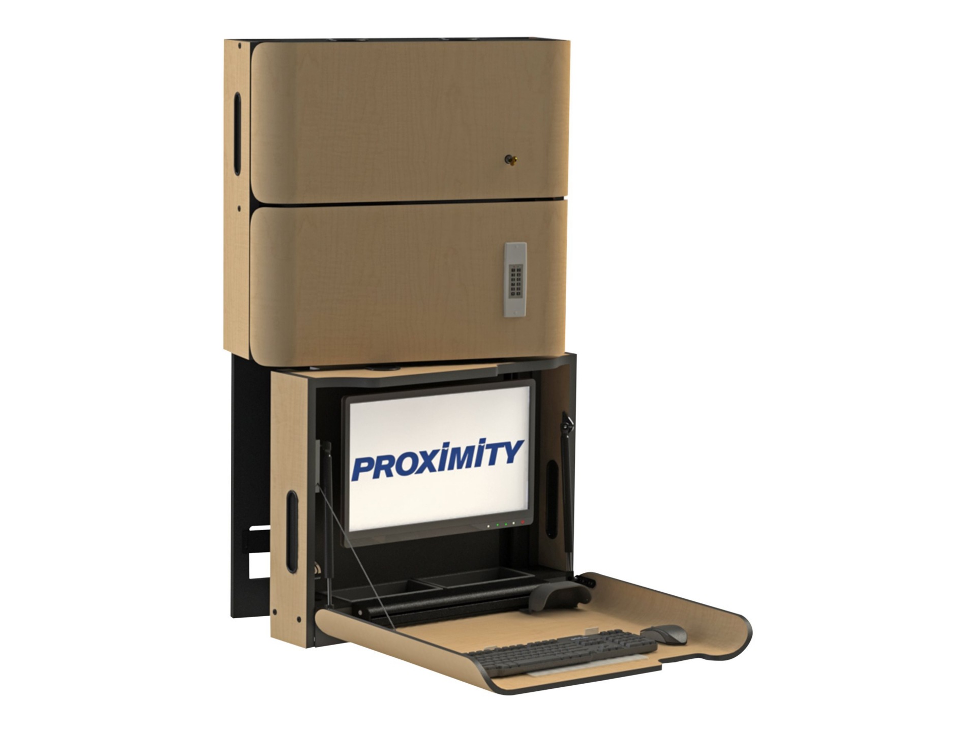 Proximity Classic CXT-28-MED-RIGHT SVL-T - wall-mounted workstation