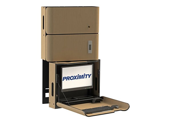 Proximity Classic CXT-28-MED-RIGHT SVL-T - wall-mounted workstation