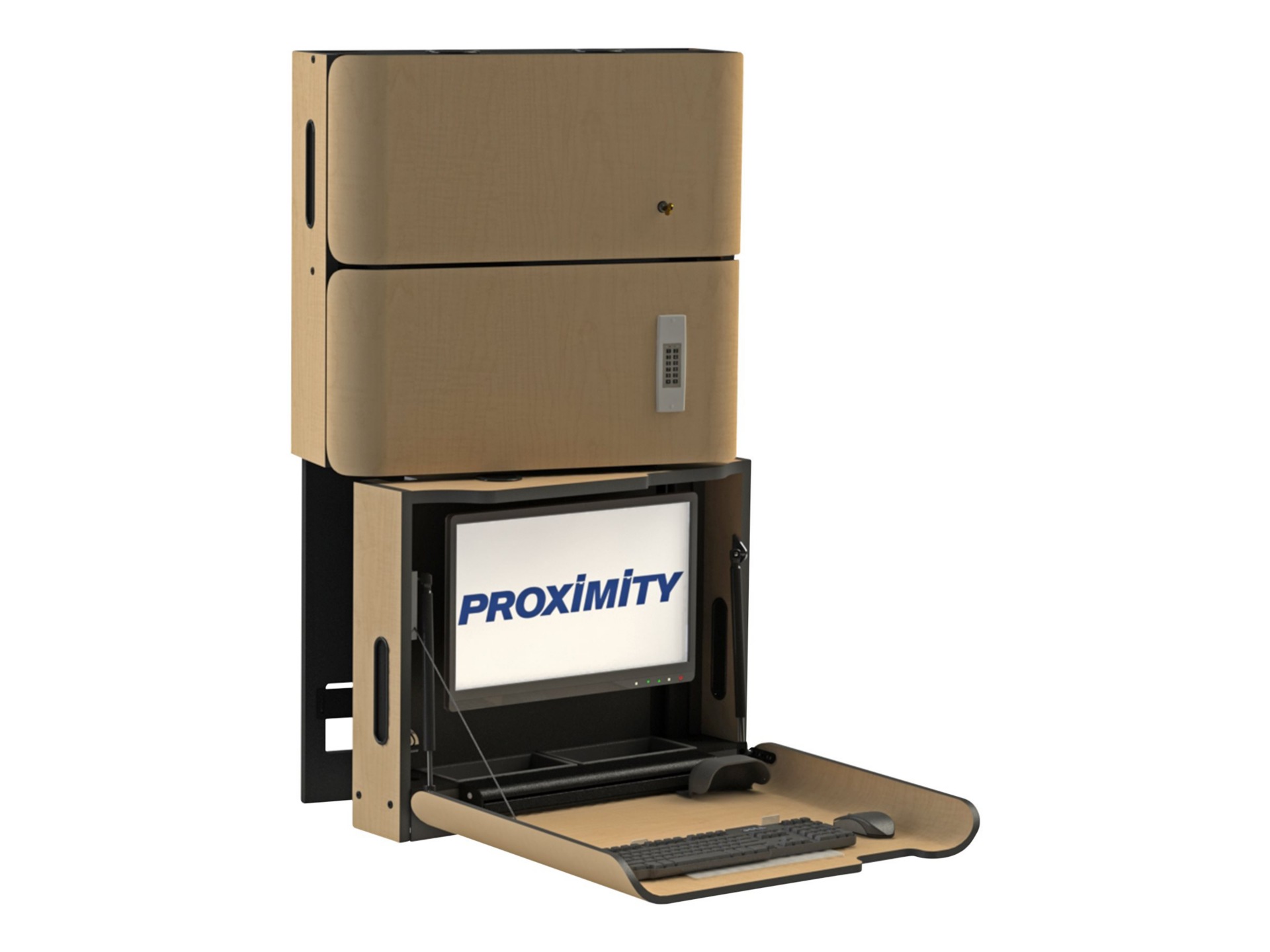 Proximity Classic CXT-28-MED-RIGHT SVL-T - wall-mounted workstation