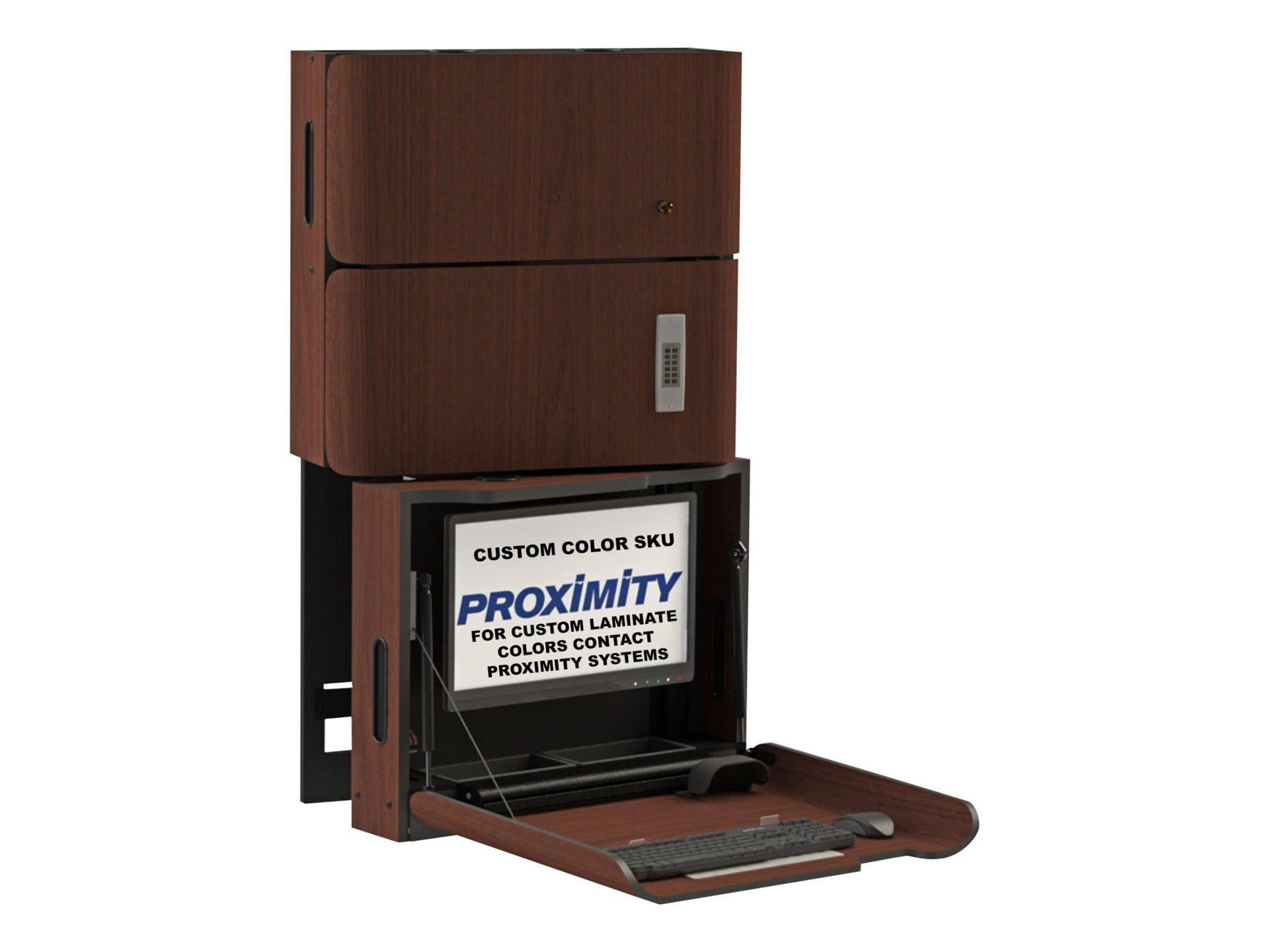 Proximity Classic CXT-28-MED-RIGHT SVL-T - wall-mounted workstation