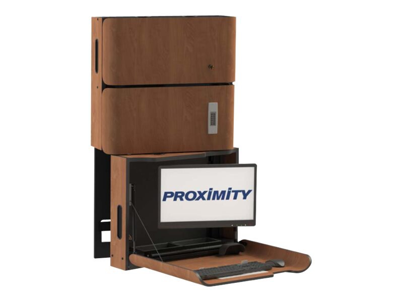 Proximity Classic CXT-28-MED-RSVL-A - wall-mounted workstation