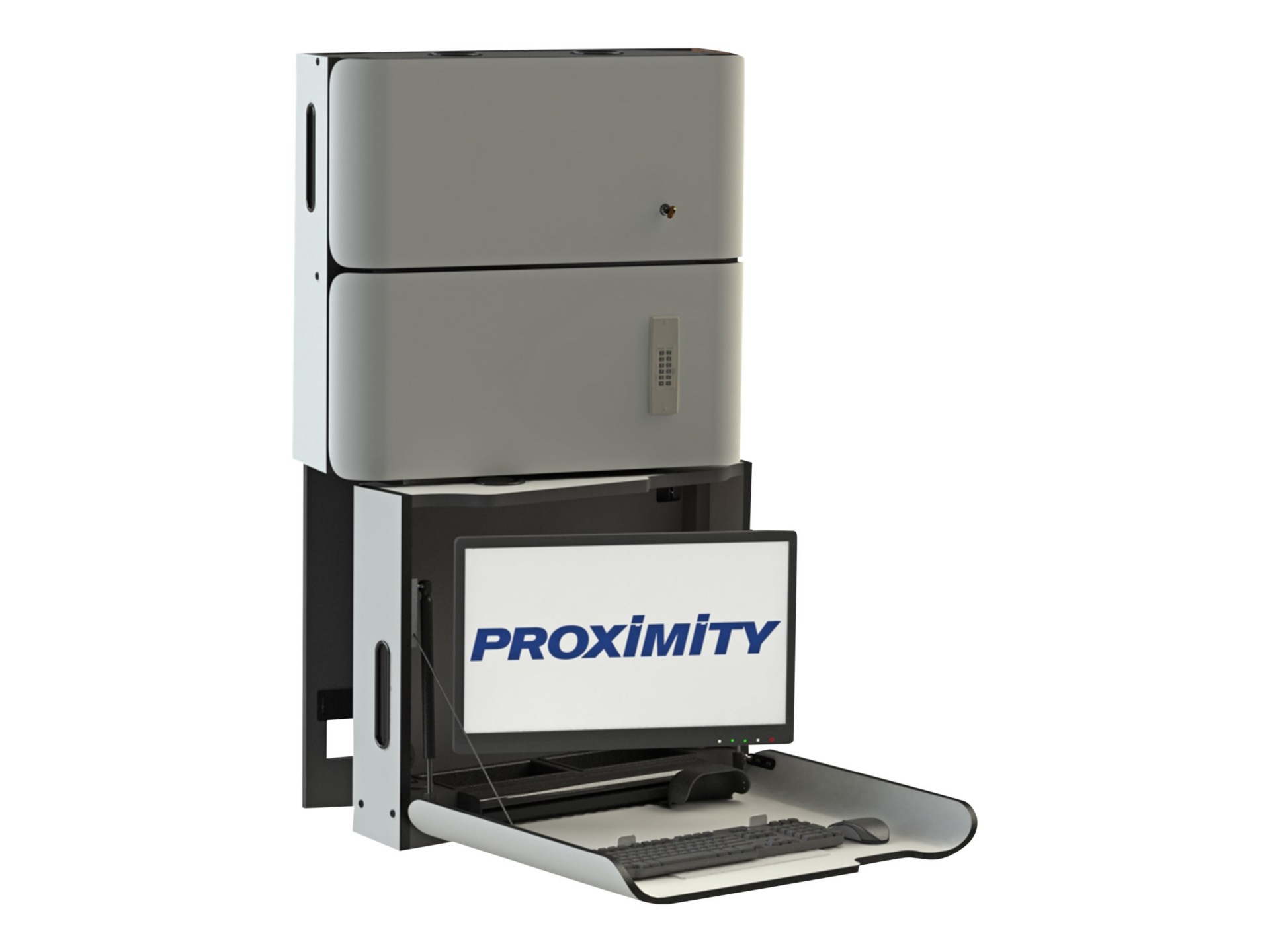 Proximity Classic CXT-28-MED-RSVL-A - wall-mounted workstation