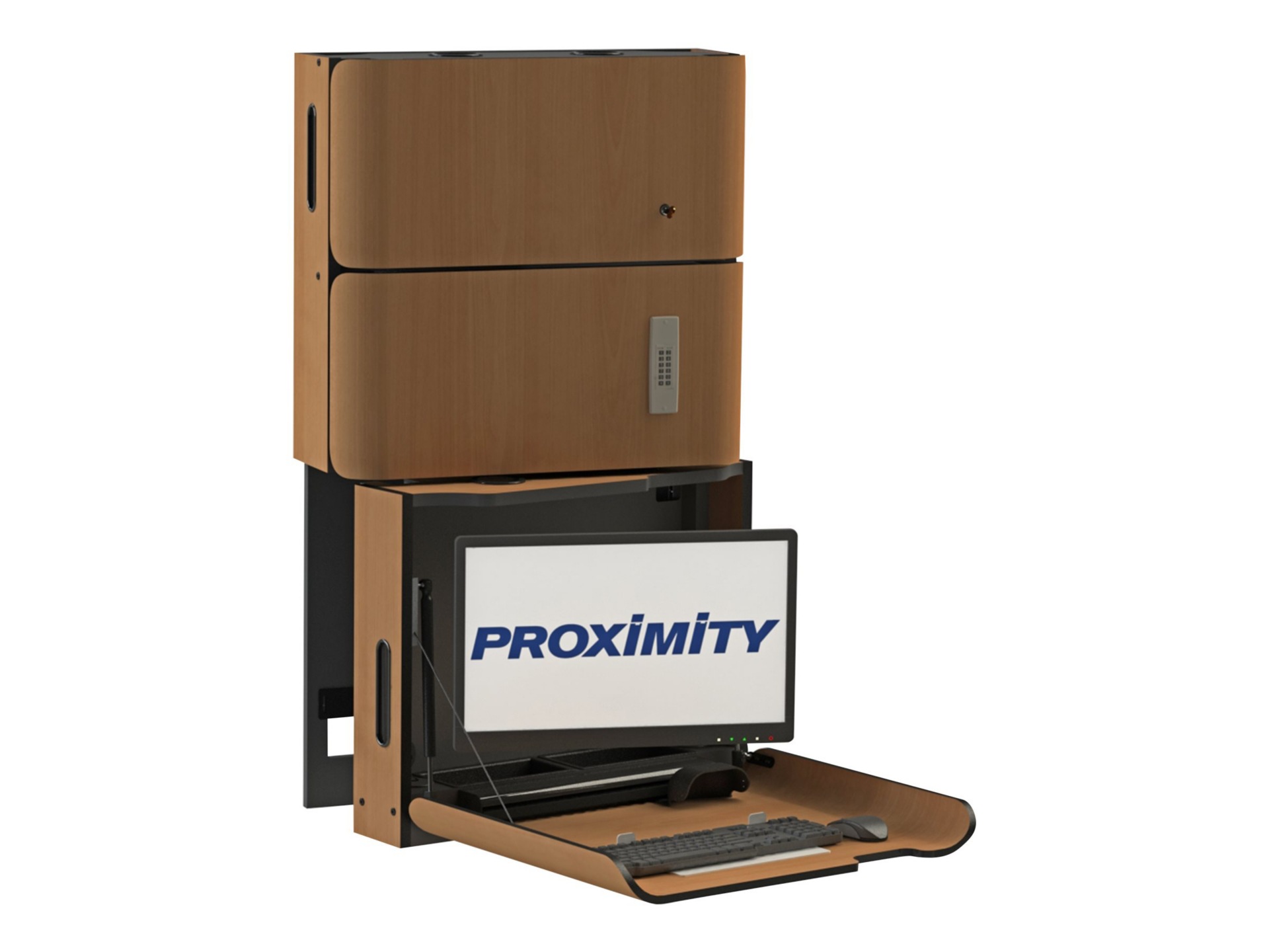 Proximity Classic CXT-28-MED-RSVL-A - wall-mounted workstation