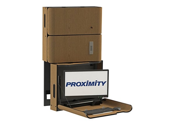 Proximity Classic CXT-28-MED-RSVL-A - wall-mounted workstation