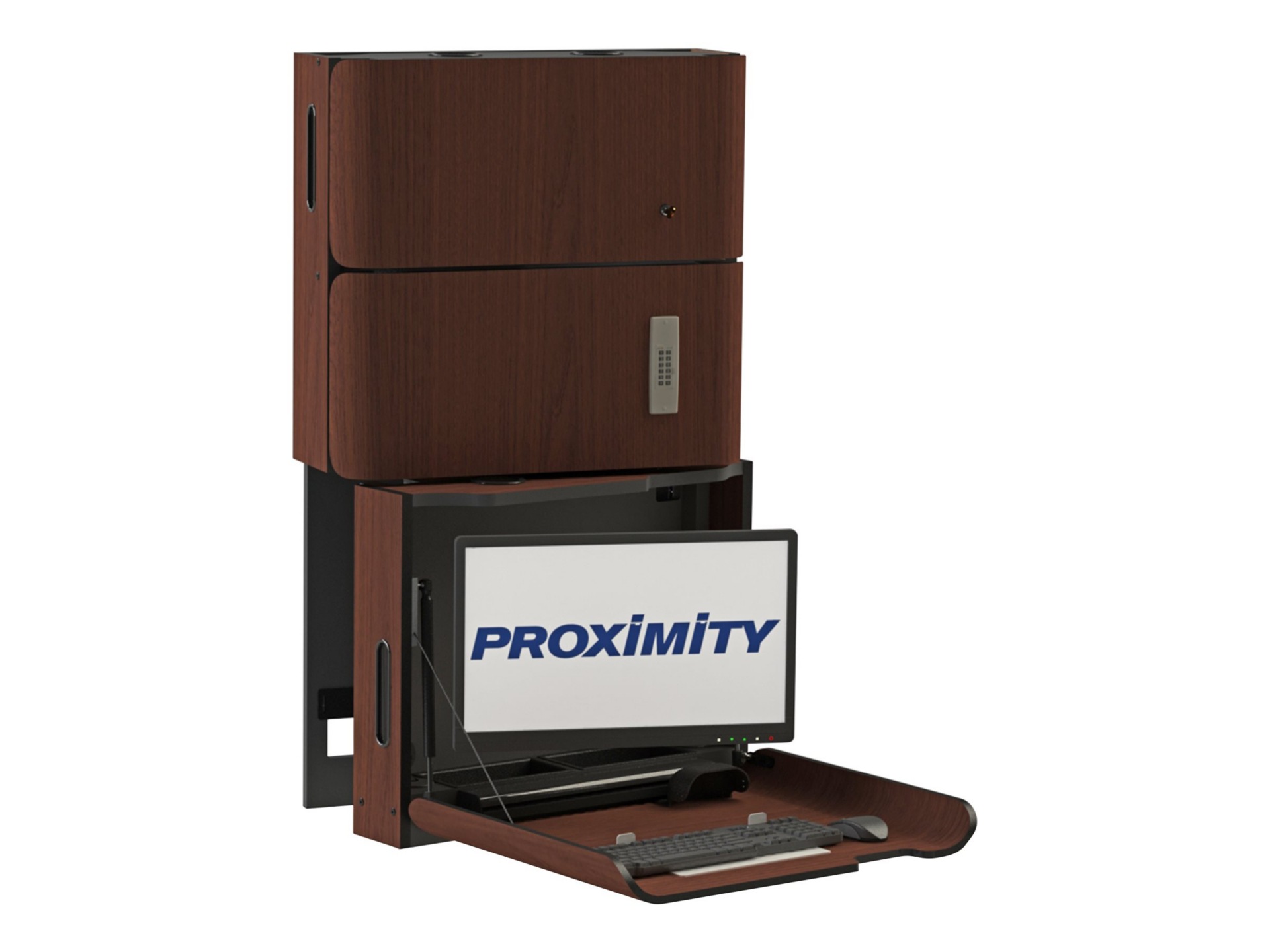 Proximity Classic CXT-28-MED-RIGHT SVL-A-SD - wall-mounted workstation