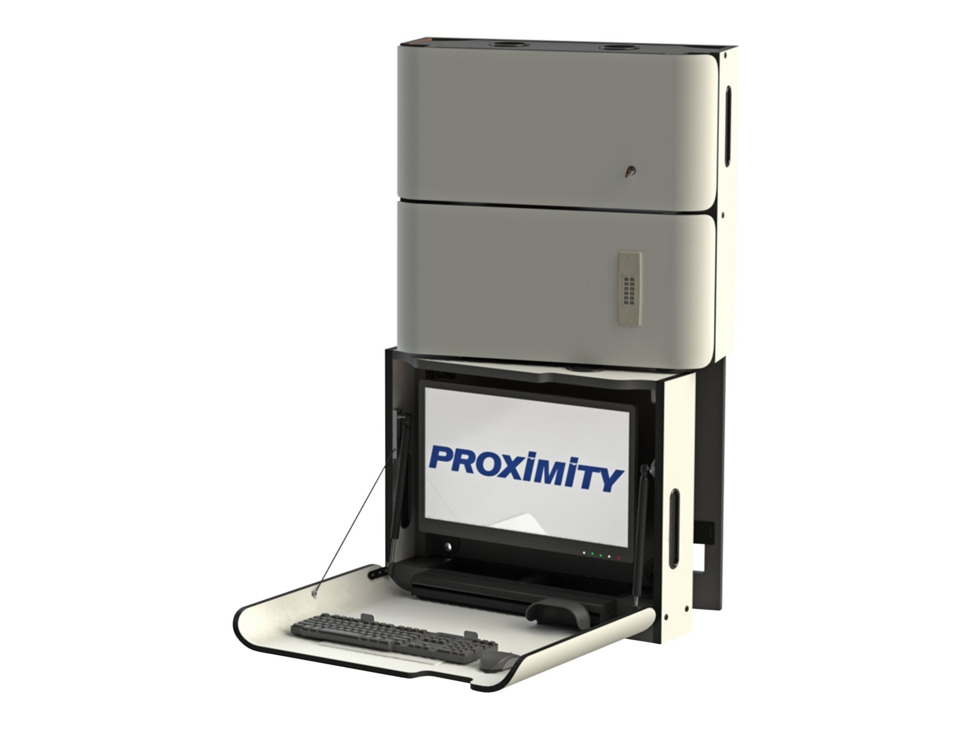 Proximity Classic CXT-28-MED-LEFT SVL-T-SD - wall-mounted workstation