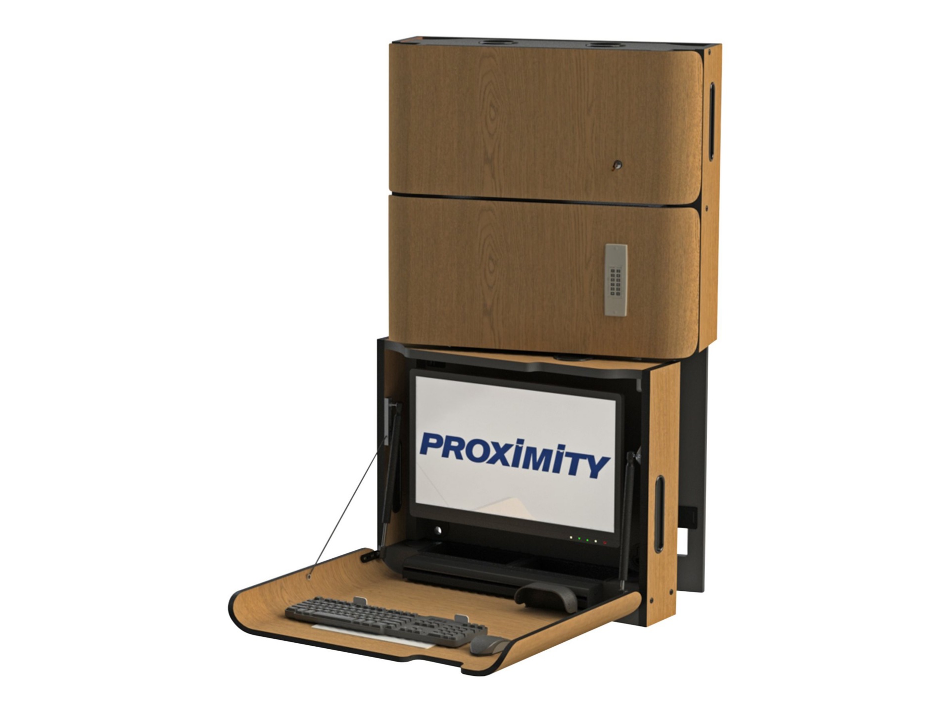 Proximity Classic CXT-28-MED-LEFT SVL-T-SD - wall-mounted workstation
