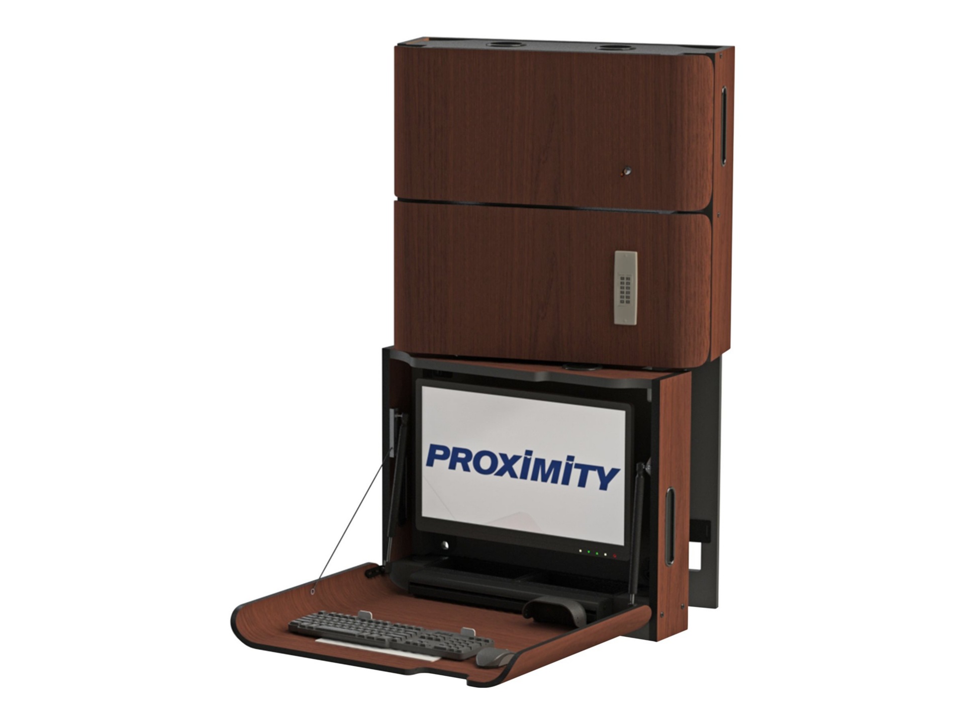 Proximity Classic CXT-28-MED-LEFT SVL-T-SD - wall-mounted workstation