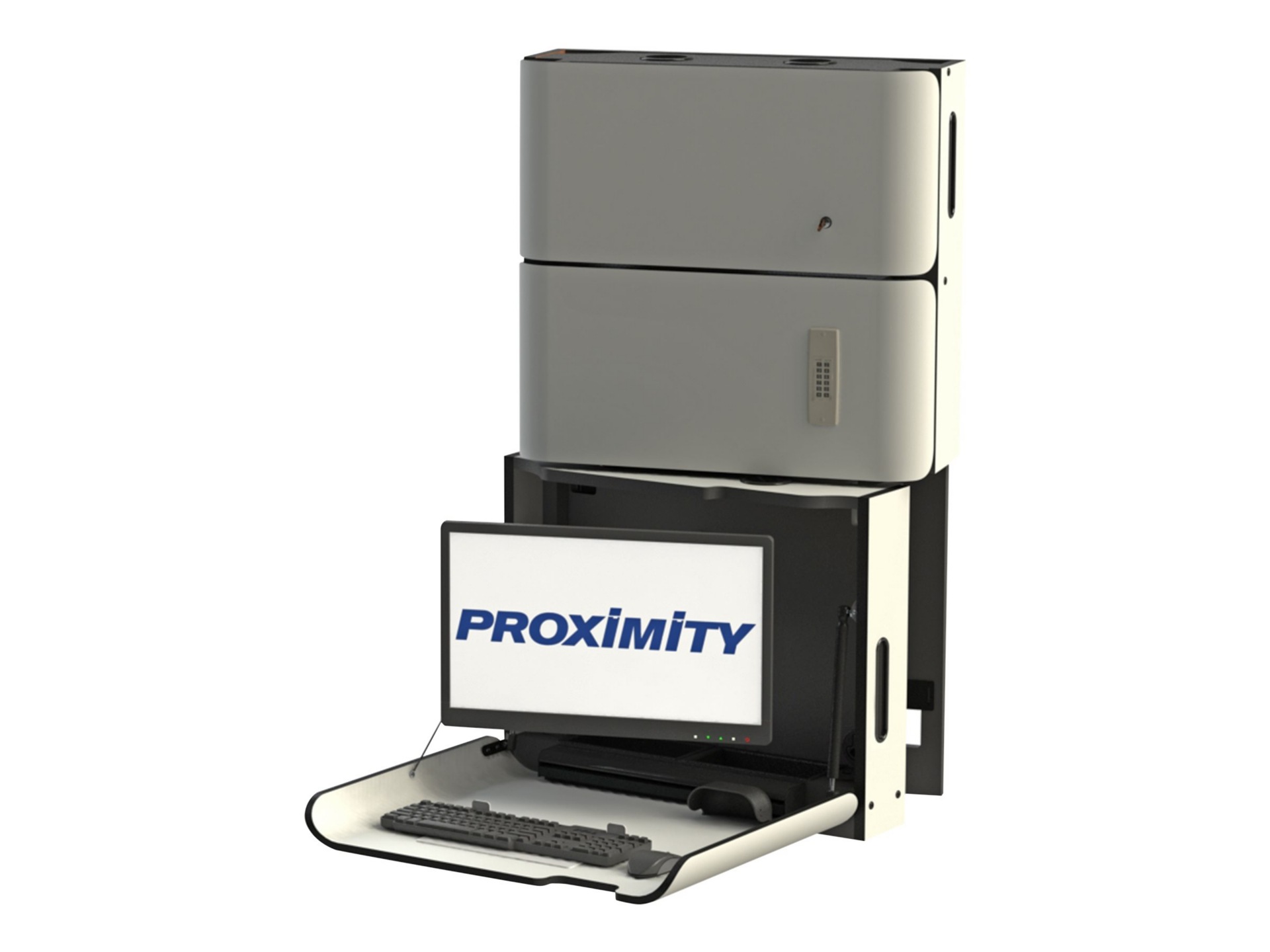 Proximity Classic CXT-28-MED-LEFT SVL-A - wall-mounted workstation