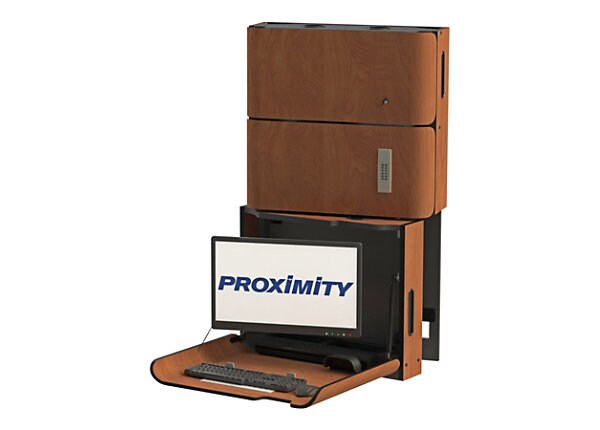 Proximity Classic CXT-28-MED-LSVL-A - wall-mounted workstation