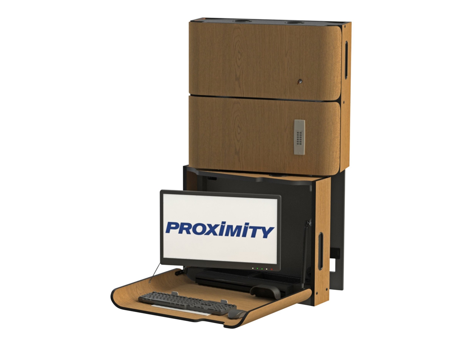 Proximity Classic CXT-28-MED-LSVL-A - wall-mounted workstation