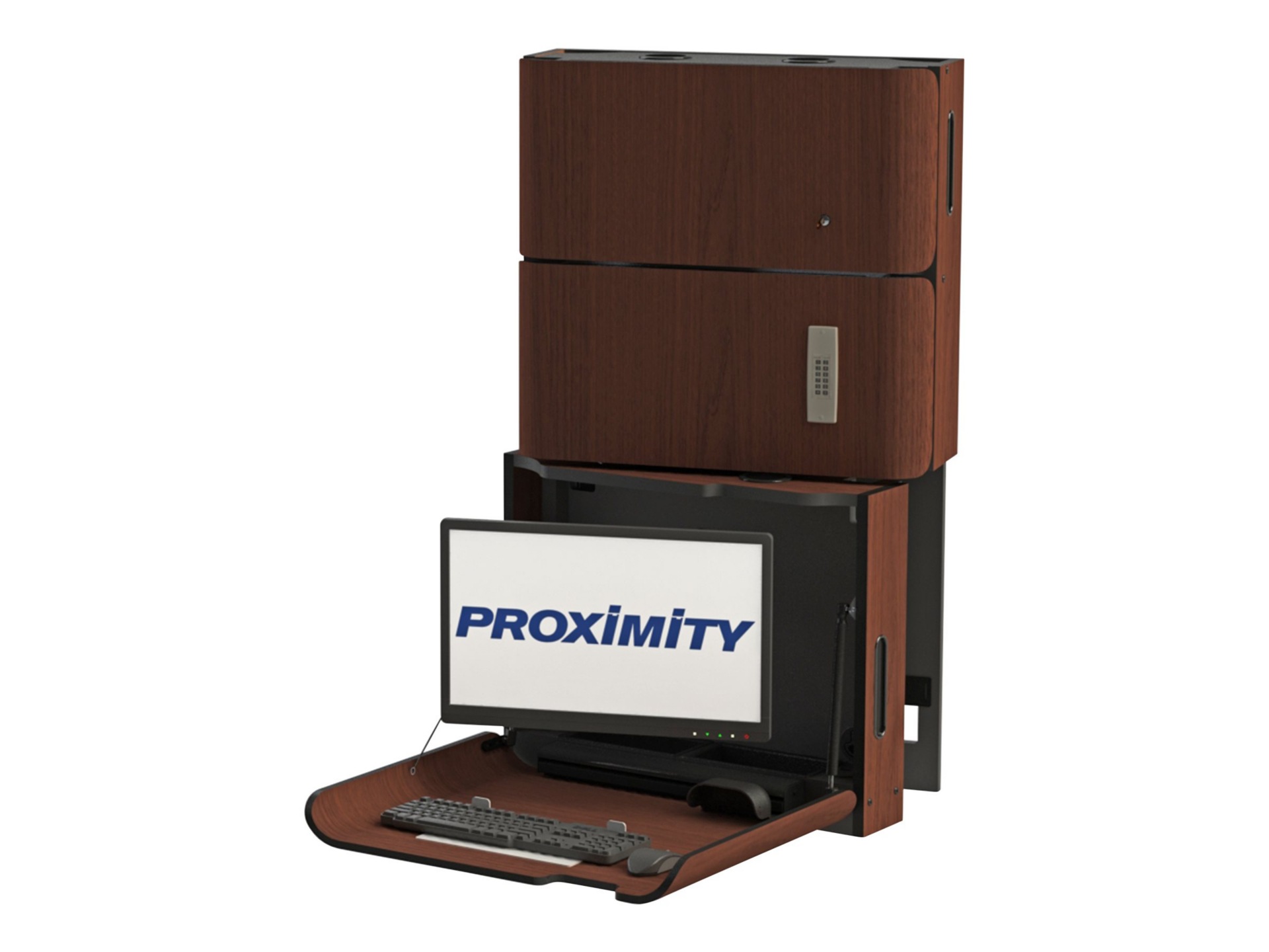 Proximity Classic CXT-28-MED-LSVL-A - wall-mounted workstation