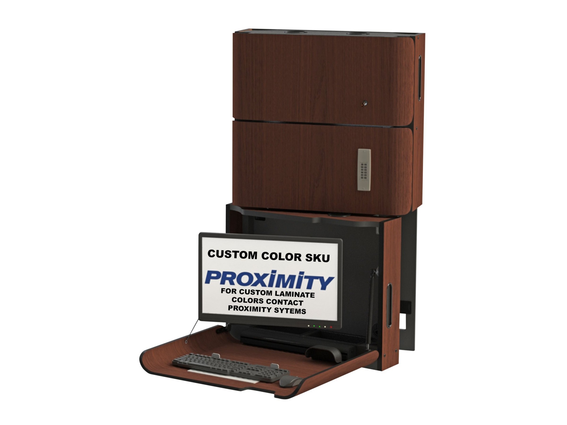 Proximity Classic CXT-28-MED-LEFT SVL-A - wall-mounted workstation
