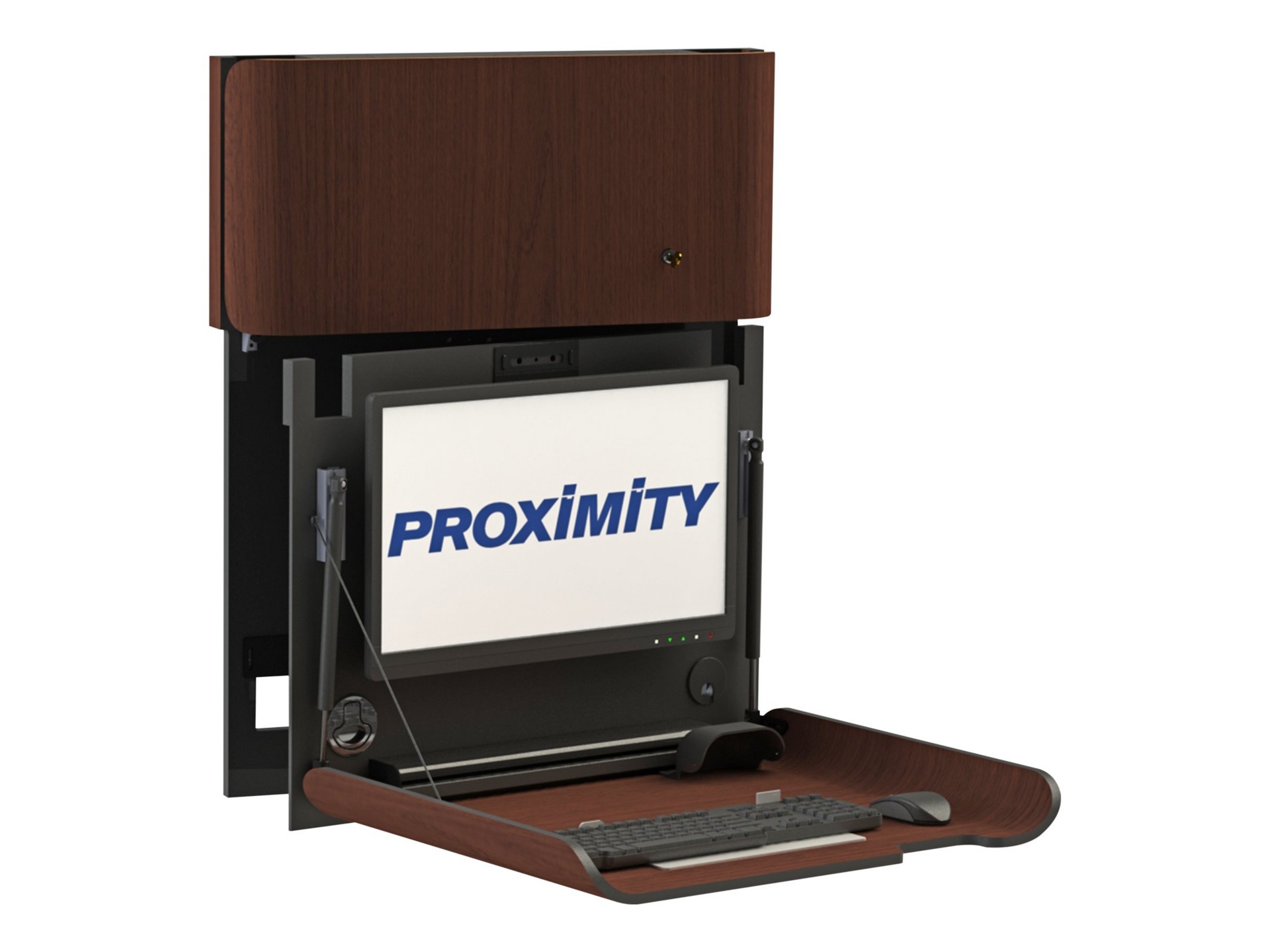 Proximity Classic CXT-28-SLIM-RSVL - wall-mounted workstation