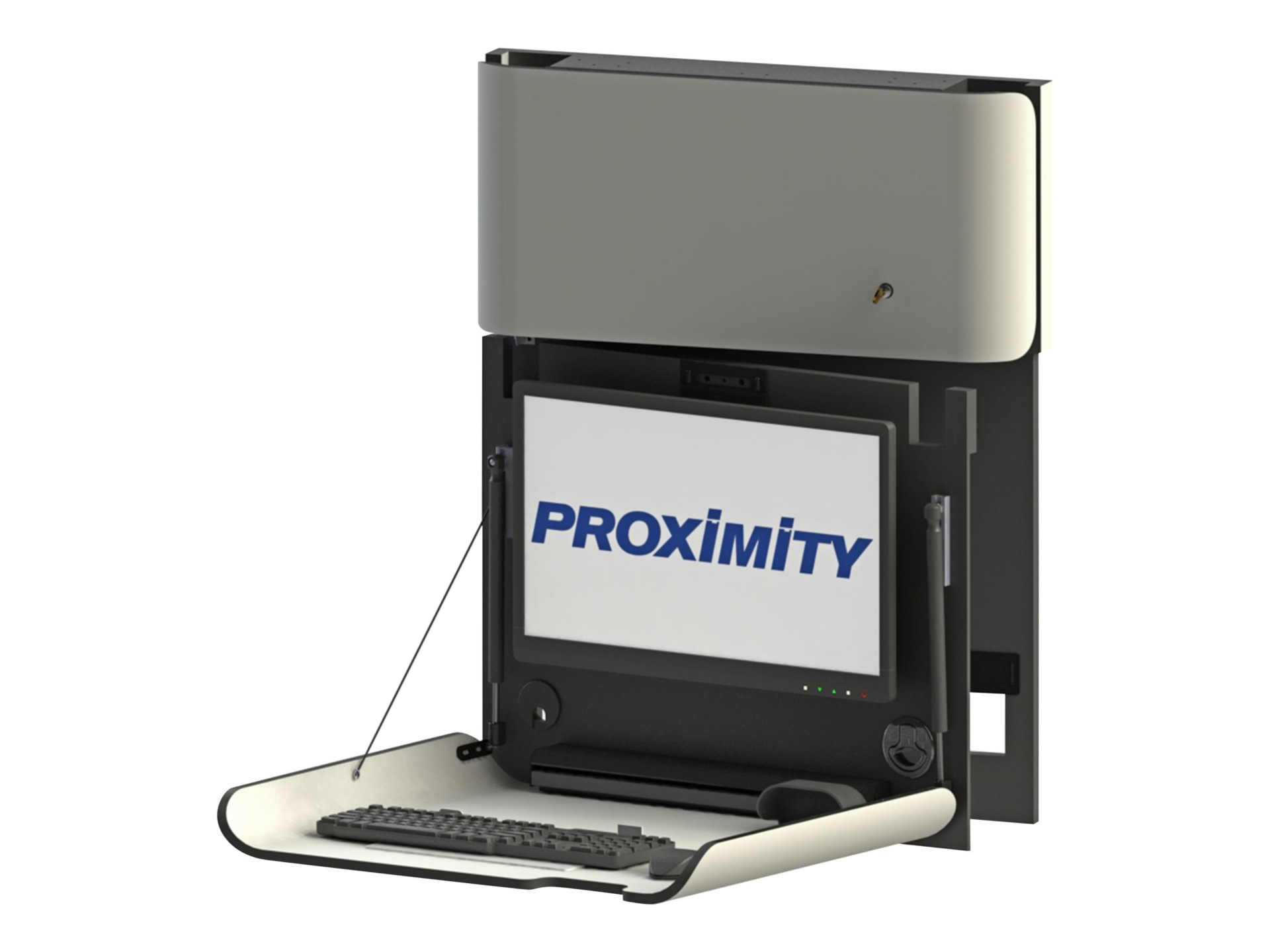 Proximity Classic CXT-28-SLIM-LSVL - wall-mounted workstation