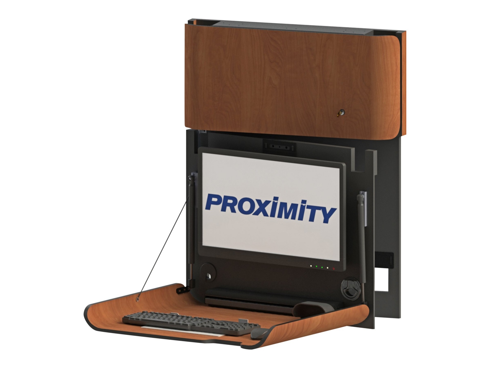 Proximity Classic CXT-28-SLIM-LSVL - wall-mounted workstation