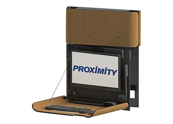 Proximity Classic CXT-28-SLIM-LSVL - wall-mounted workstation