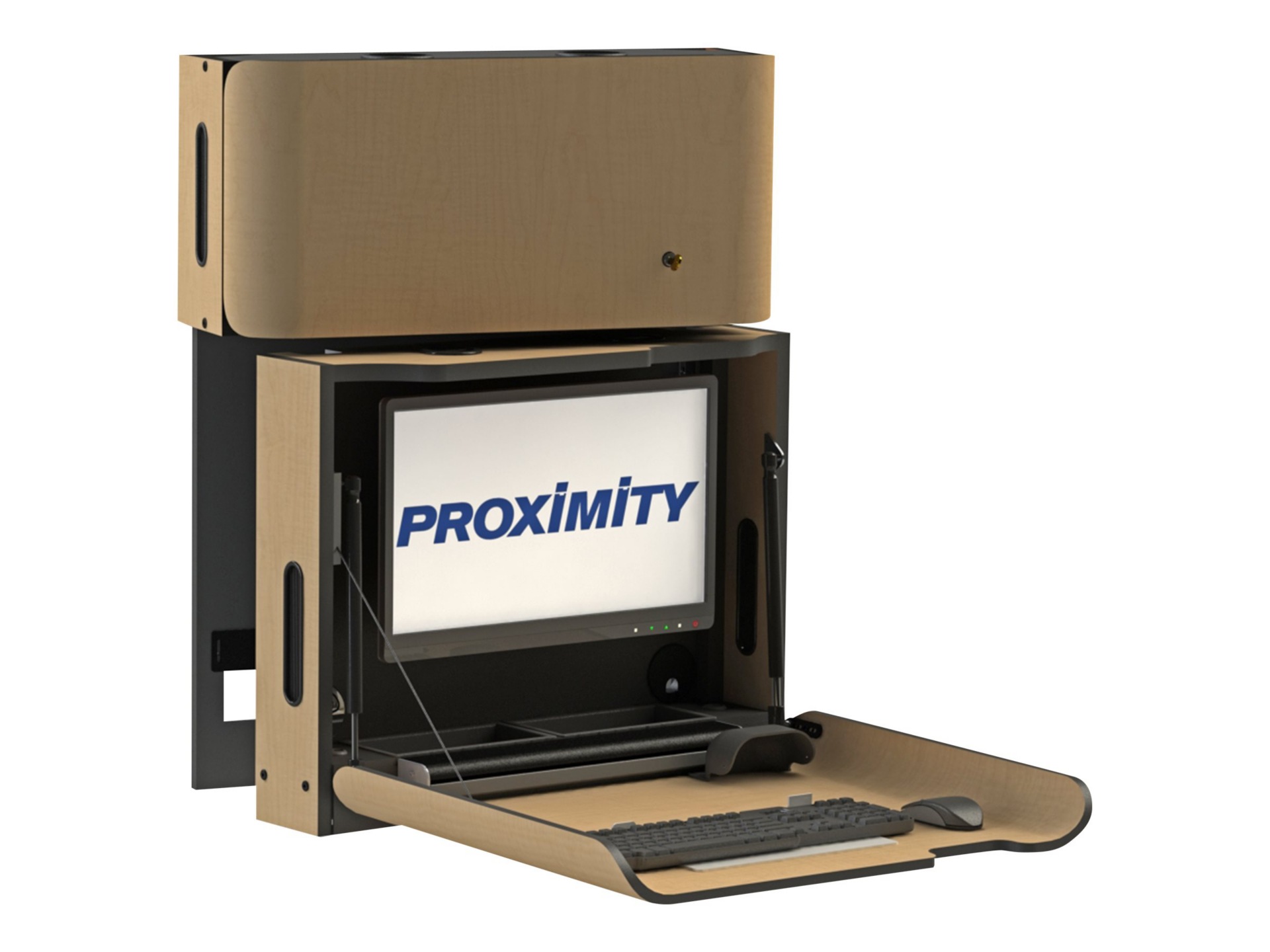Proximity Classic CXT-28-RSVL-T - wall-mounted workstation