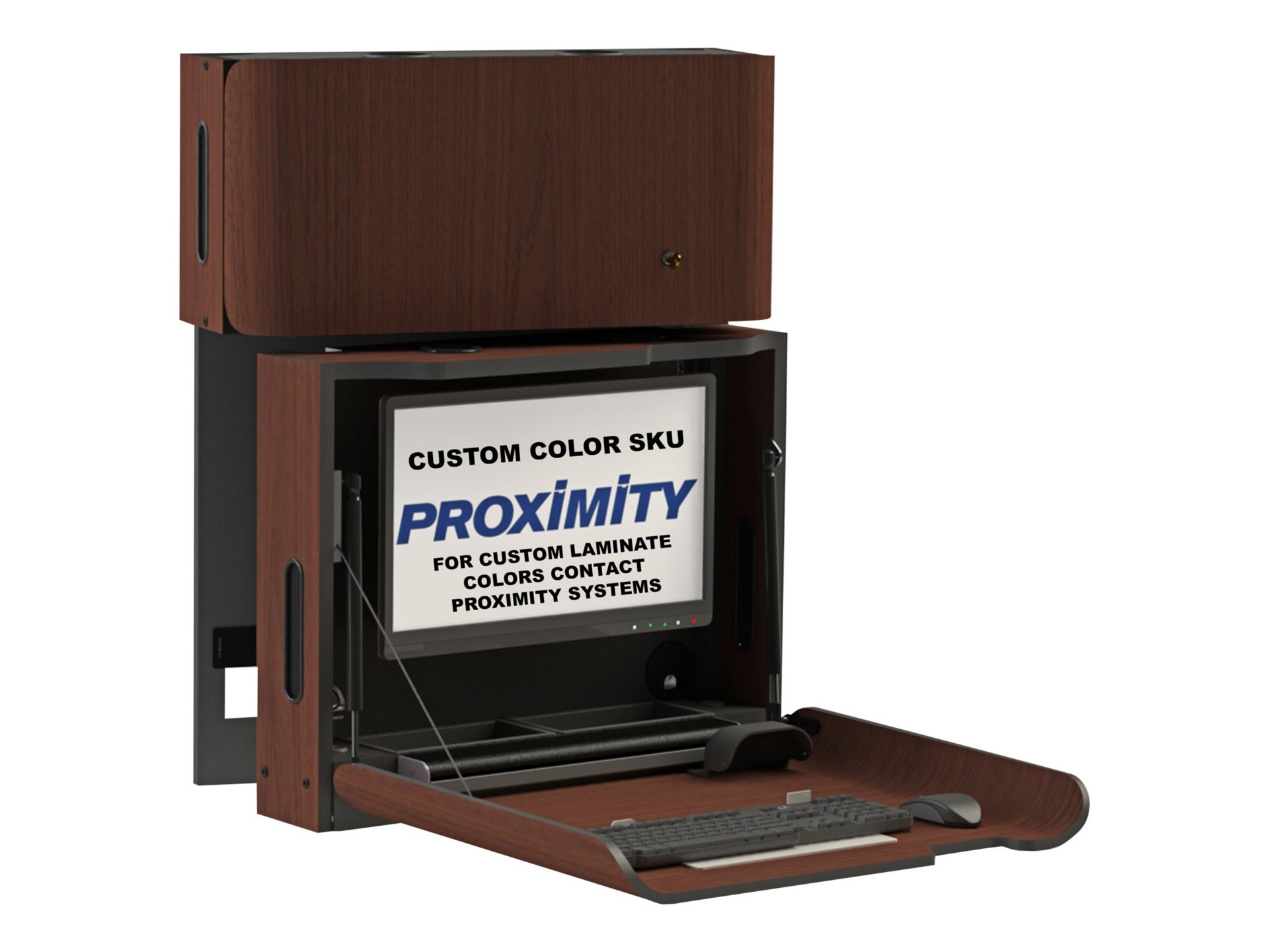 Proximity Classic CXT-28-RSVL-T - wall-mounted workstation