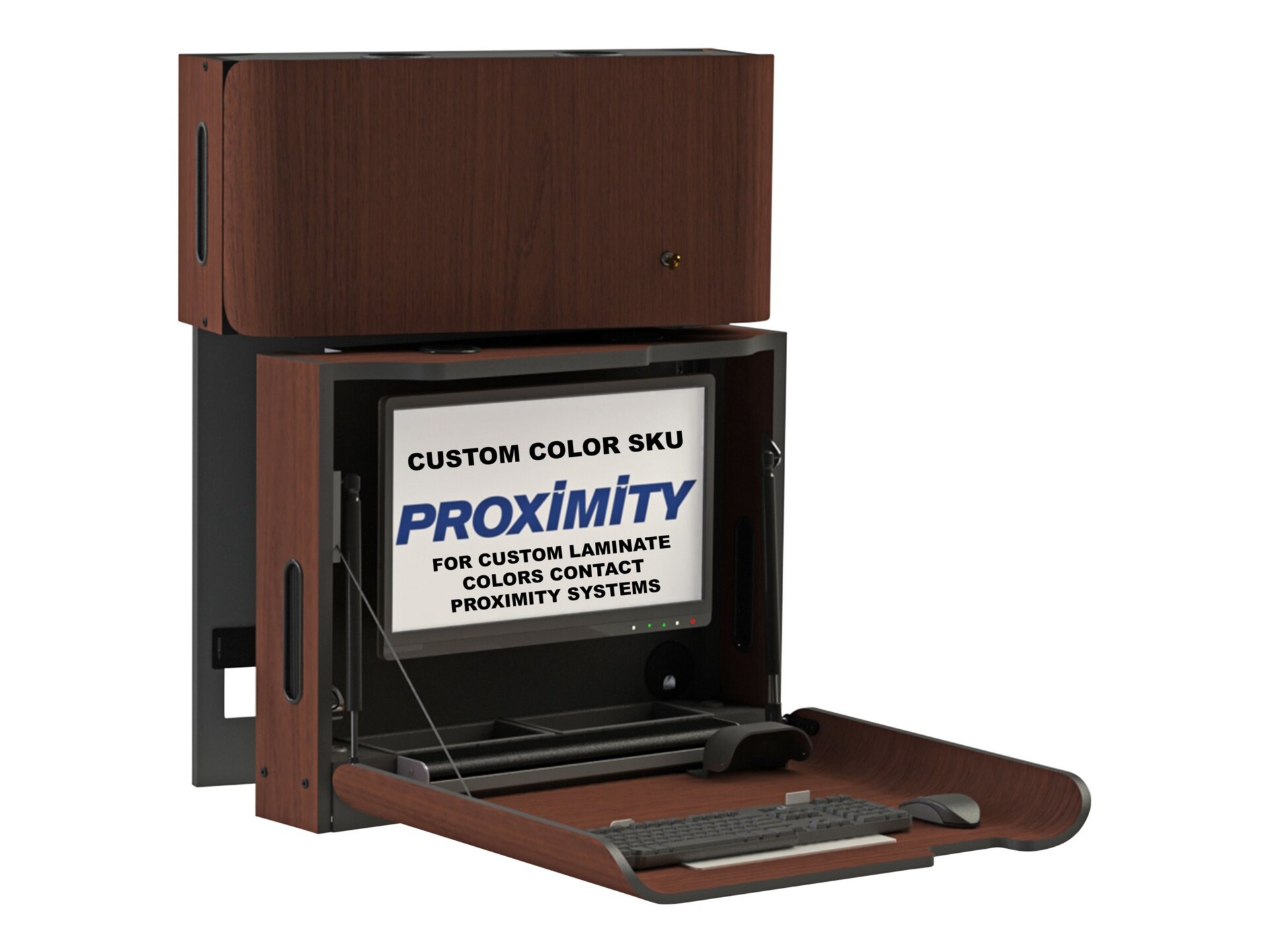 Proximity Classic CXT-28-RSVL-T - wall-mounted workstation
