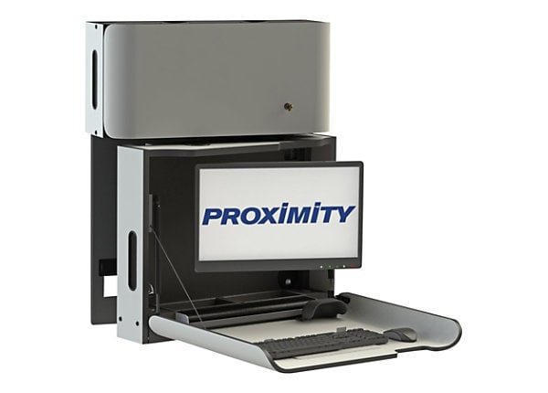 Proximity Classic CXT-28-RSVL-A - wall-mounted workstation