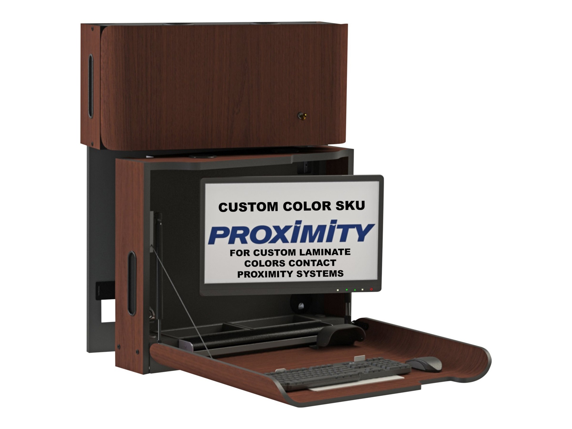 Proximity Classic CXT-28-RSVL-A - wall-mounted workstation