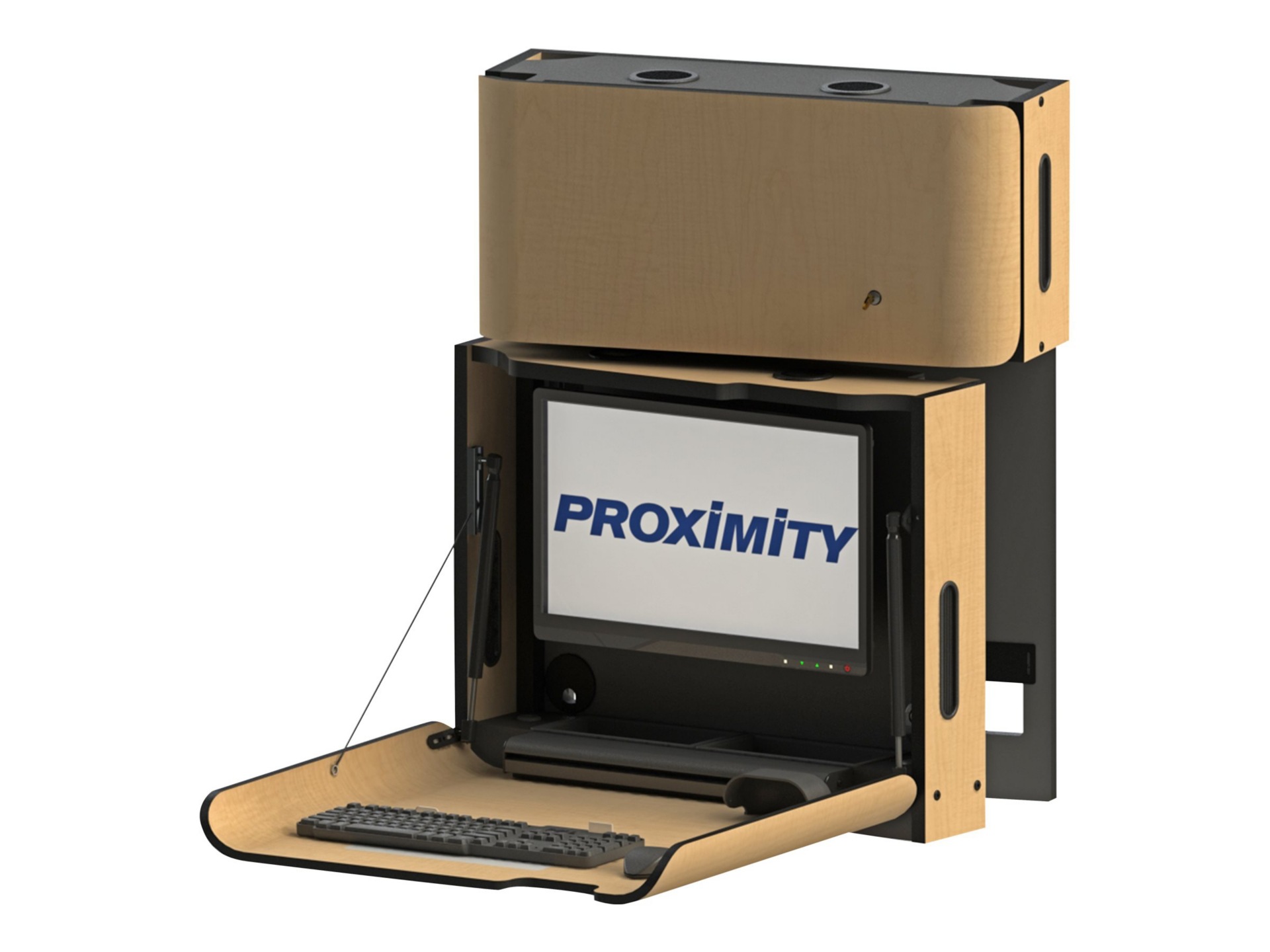 Proximity Classic CXT-28-LSVL-T - wall-mounted workstation