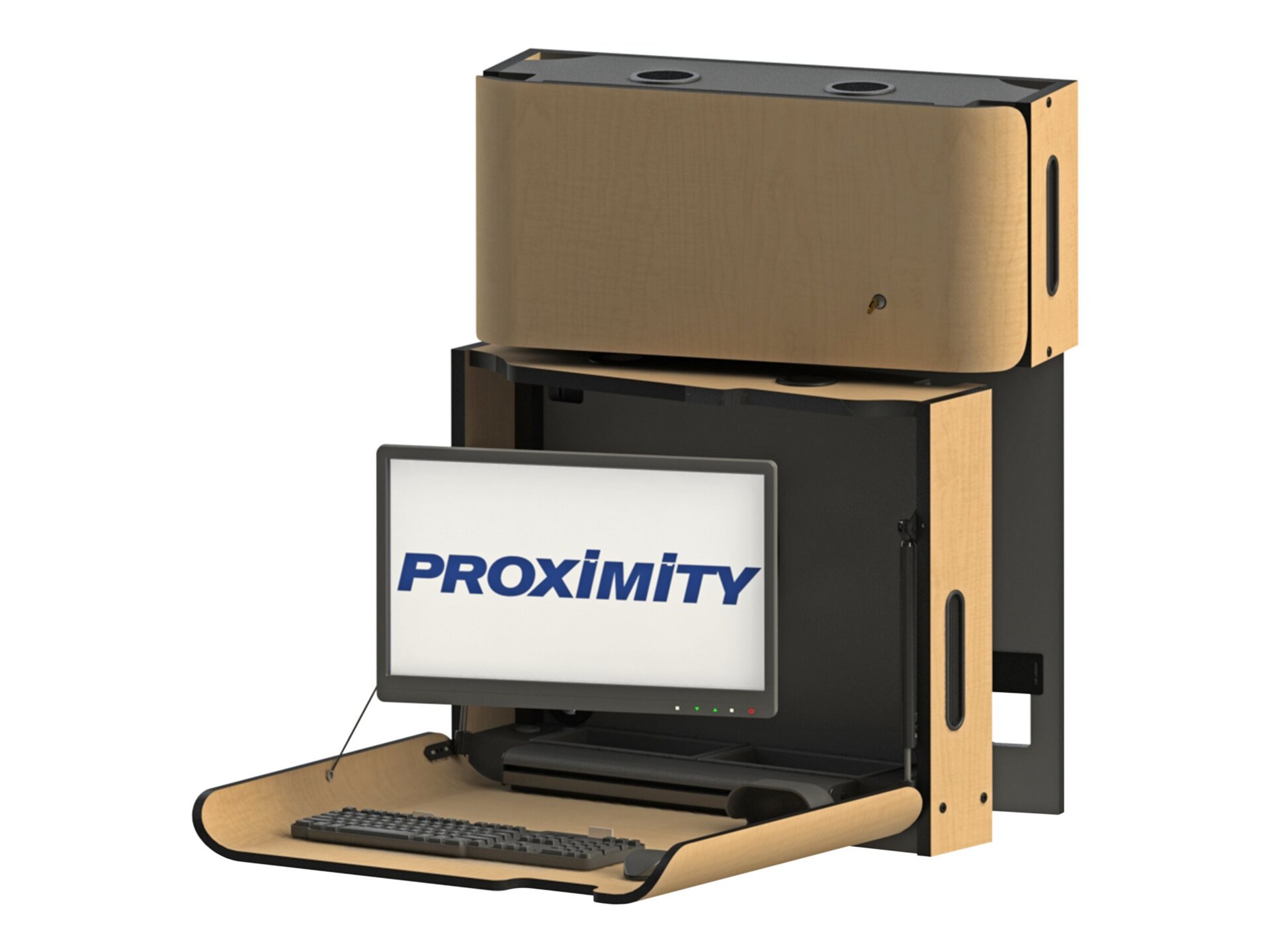 Proximity Classic CXT-28-LSVL-A-SD - wall-mounted workstation
