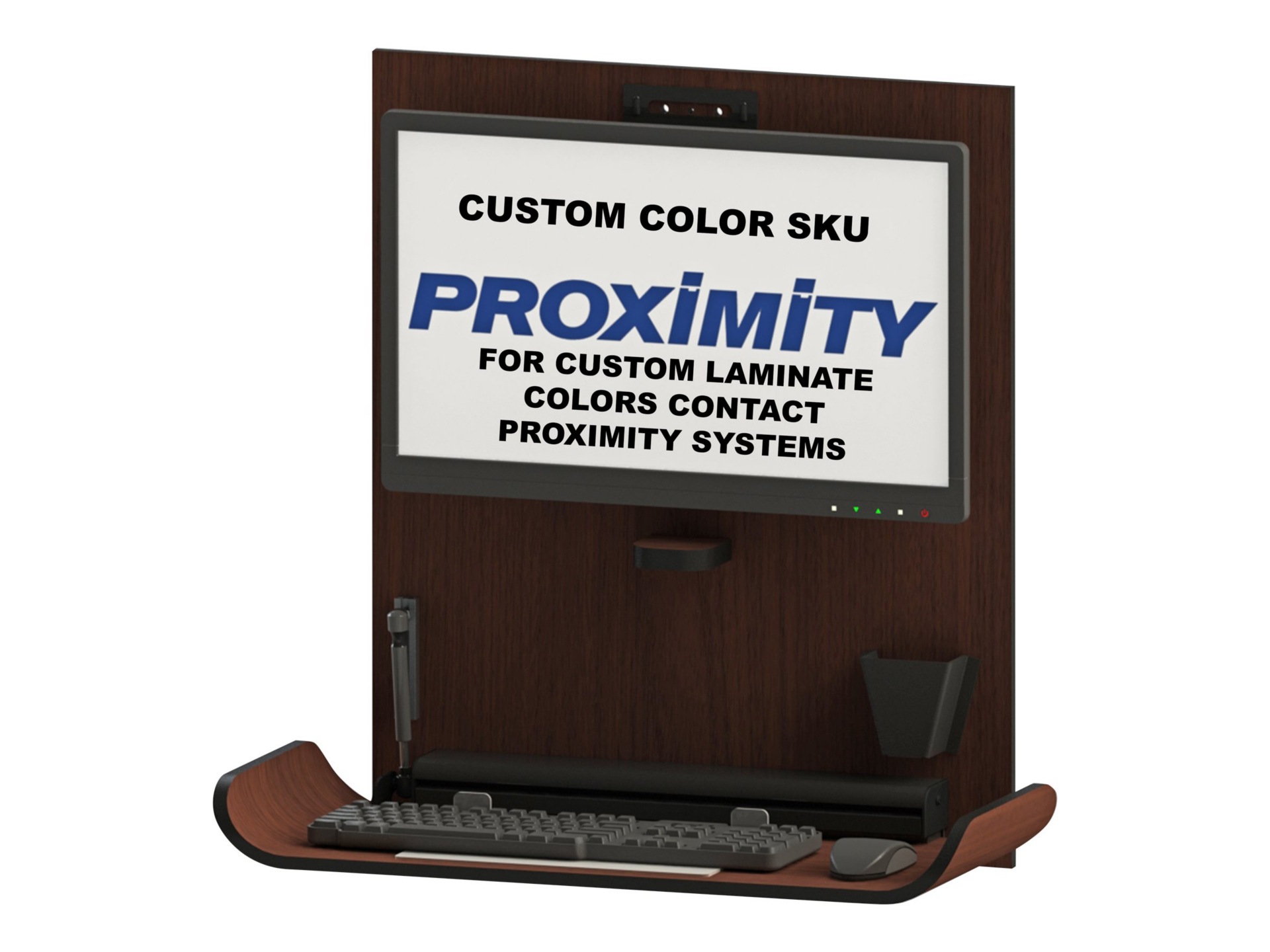 Proximity Classic CX1-28 SLIM - wall-mounted workstation