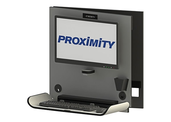 Proximity Classic CX1-28-LSVL SLIM - wall-mounted workstation