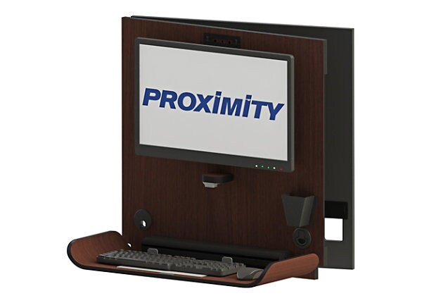 Proximity Classic CX1-28-LSVL SLIM - wall-mounted workstation