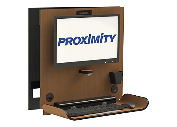 Proximity Classic CX1-28-RSVL SLIM - wall-mounted workstation
