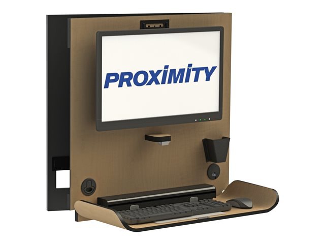 Proximity Classic CX1-28-RSVL SLIM - wall-mounted workstation