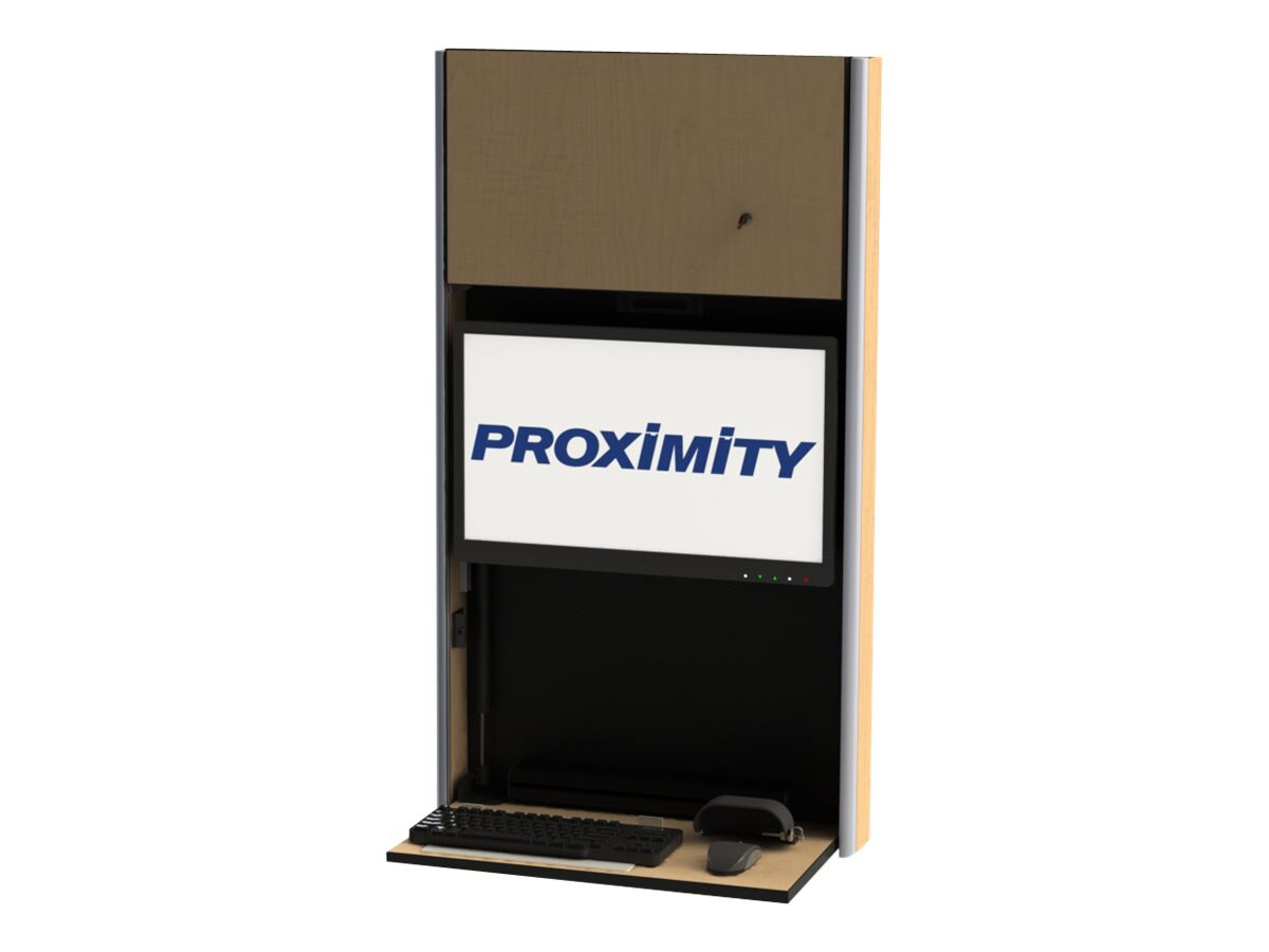 Proximity Embrace EXT-25-SLIM-OF - wall-mounted workstation