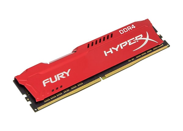 HyperX FURY - DDR4 - 32 GB: 4 x 8 GB - DIMM 288-pin - unbuffered