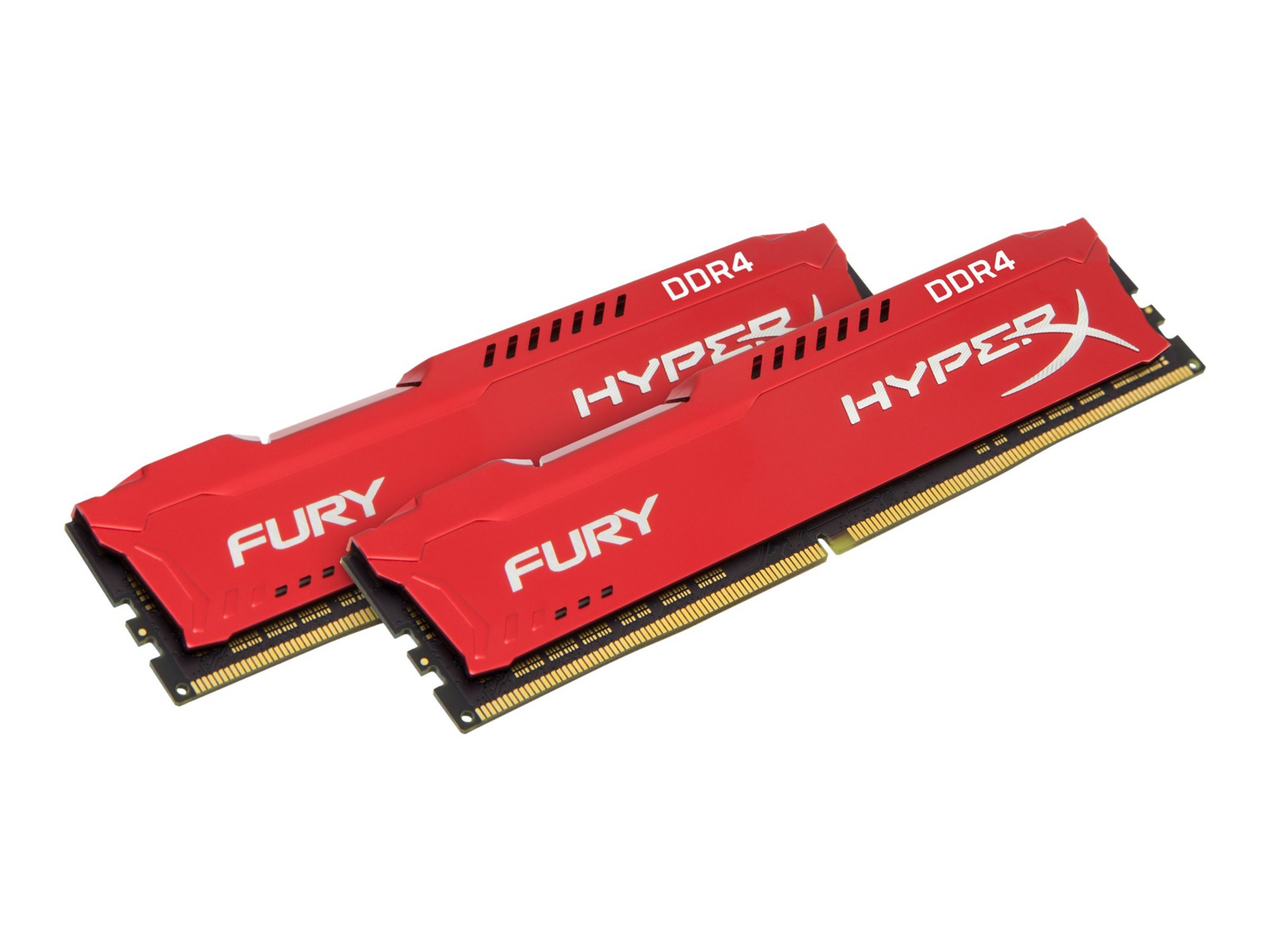 HyperX FURY - DDR4 - 16 GB: 2 x 8 GB - DIMM 288-pin - unbuffered