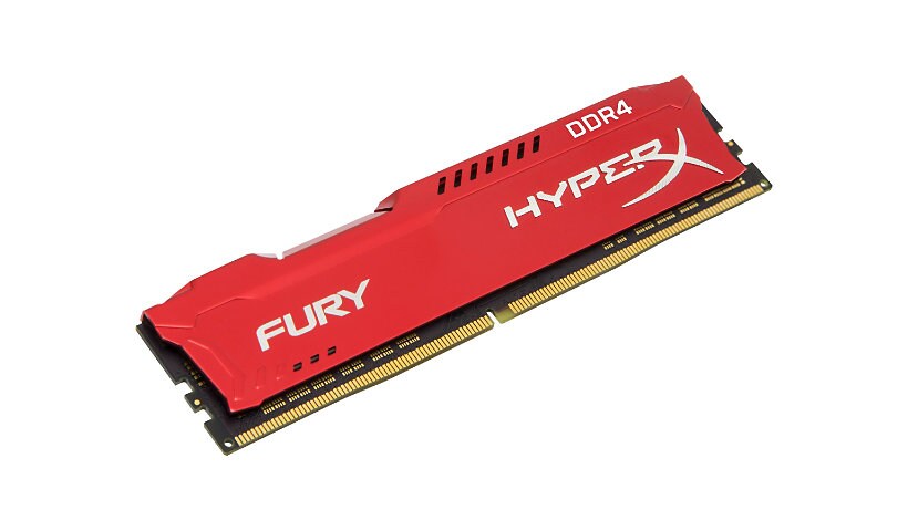 HyperX FURY - DDR4 - kit - 32 GB: 2 x 16 GB - DIMM 288-pin - 2666 MHz / PC4